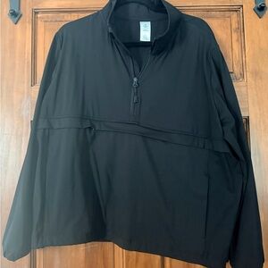 Women’s Black Half-Zip Pullover